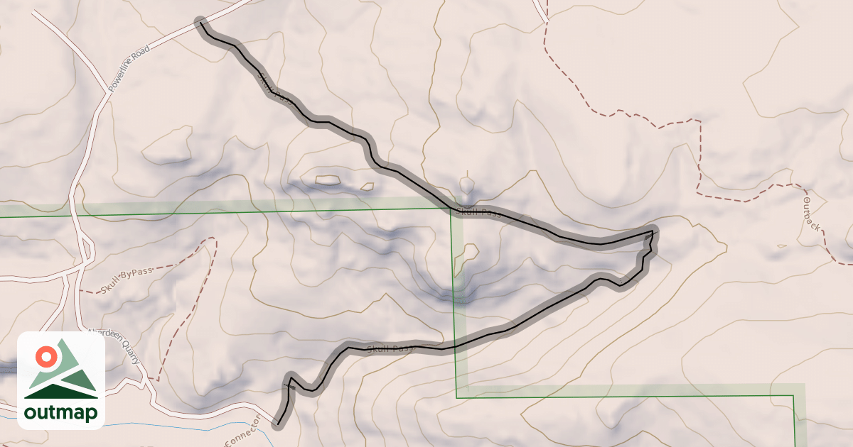Map of Skull Pass