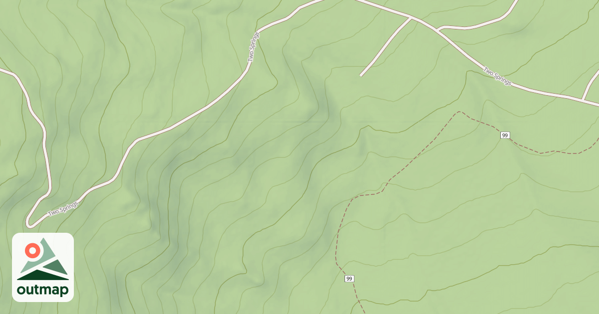 Map of USFS Motor Vehicle Use Map Roads {2E4A4325-2C96-489B-BE4B-CE23E780C192}