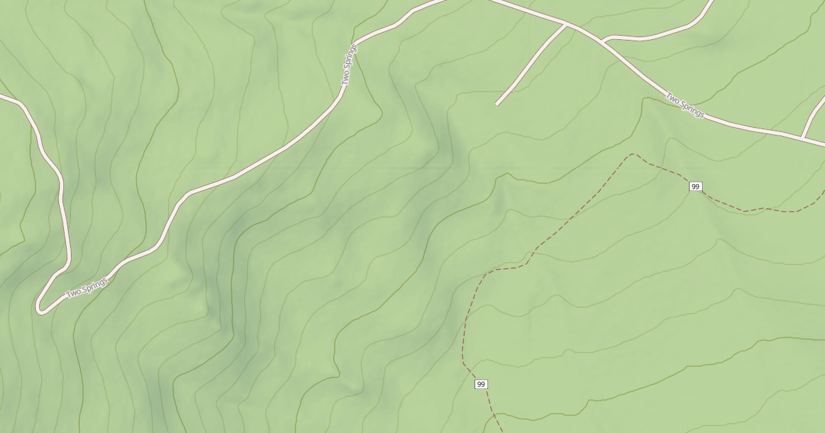 Map preview of USFS Motor Vehicle Use Map Roads {2E4A4325-2C96-489B-BE4B-CE23E780C192}