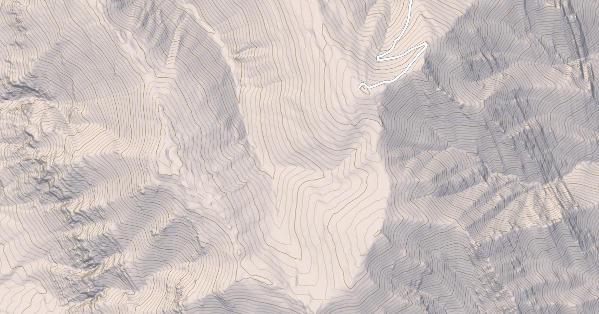 Map preview of HOWE PEAK SPUR