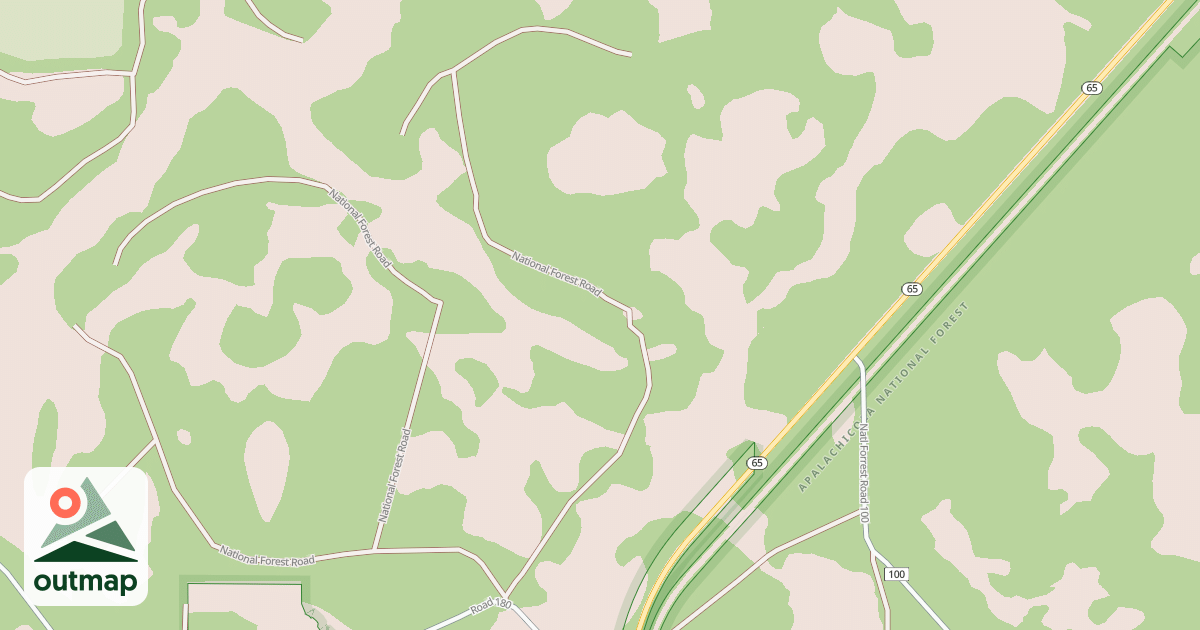 Map of CARR BRANCH