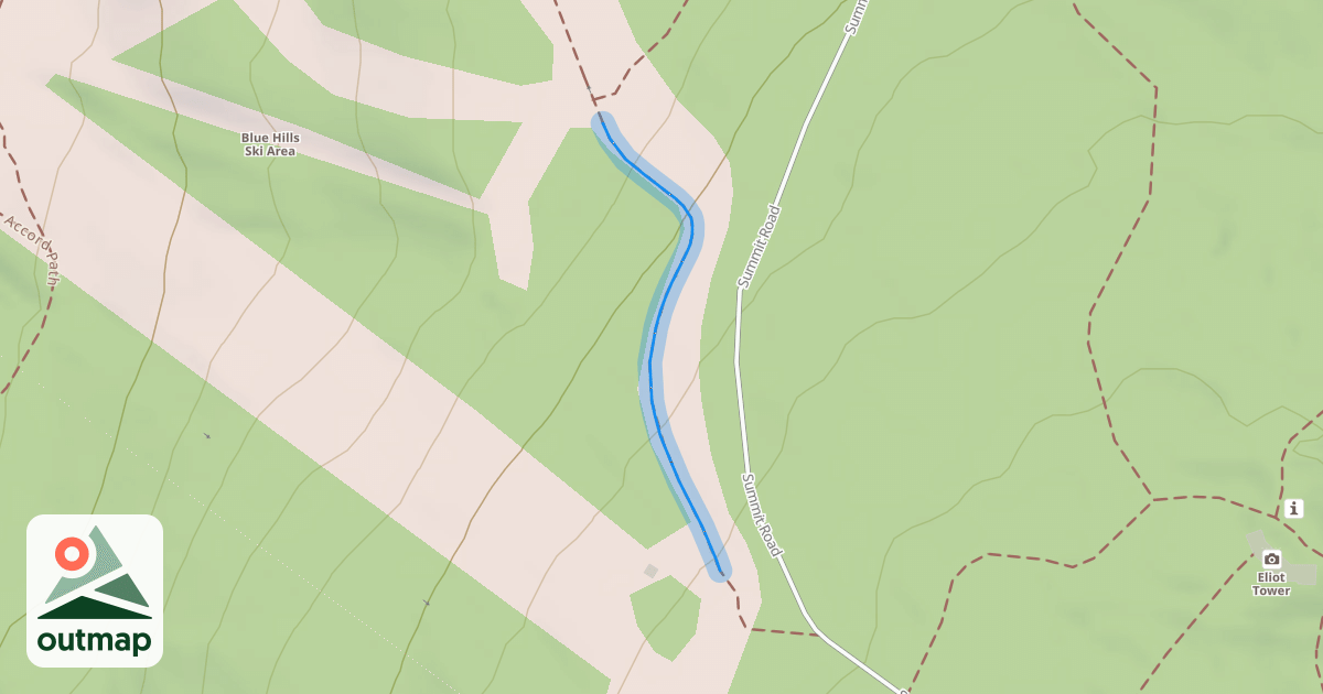 Map of Patriots Path