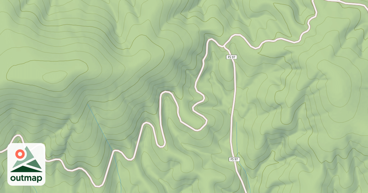 Map of CAMPBELL MTN