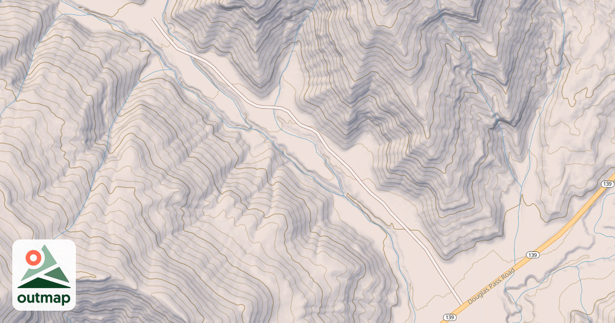 Map of BLM National GTLF Public Motorized Roads ec1256dd-60dd-4a81-a640-d00c24774164