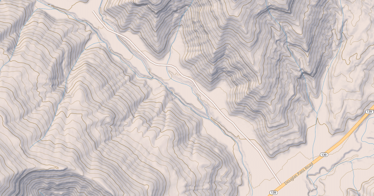 Map preview of BLM National GTLF Public Motorized Roads ec1256dd-60dd-4a81-a640-d00c24774164