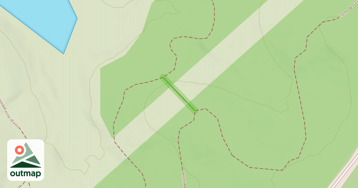 Map of Connector in Benton