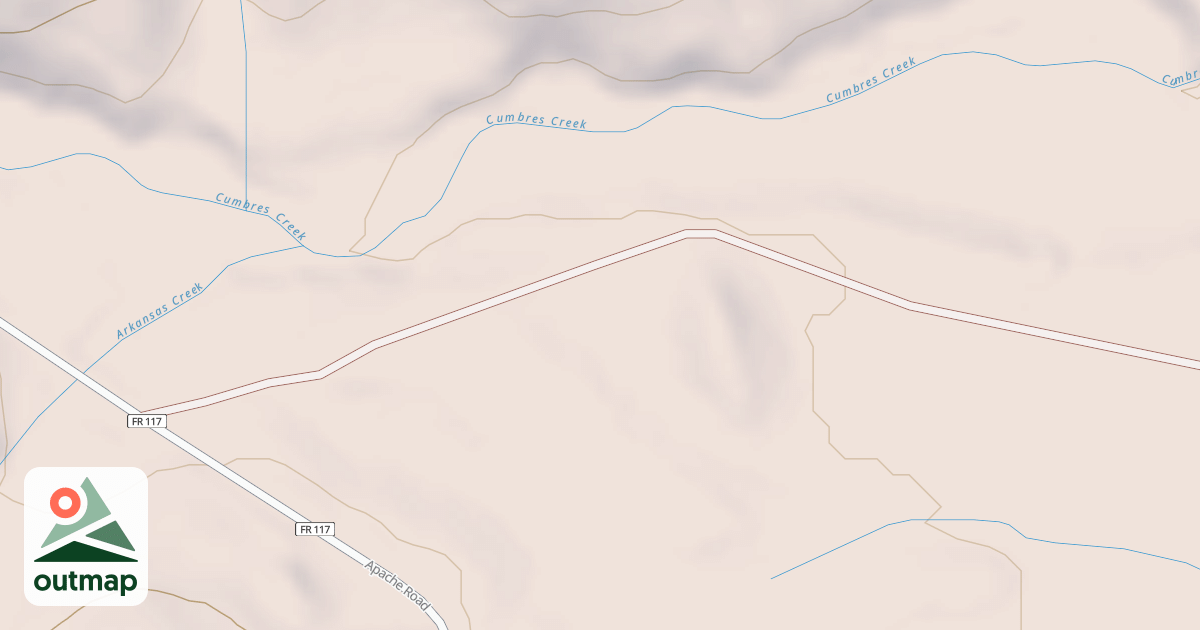 Map of GILLELAND