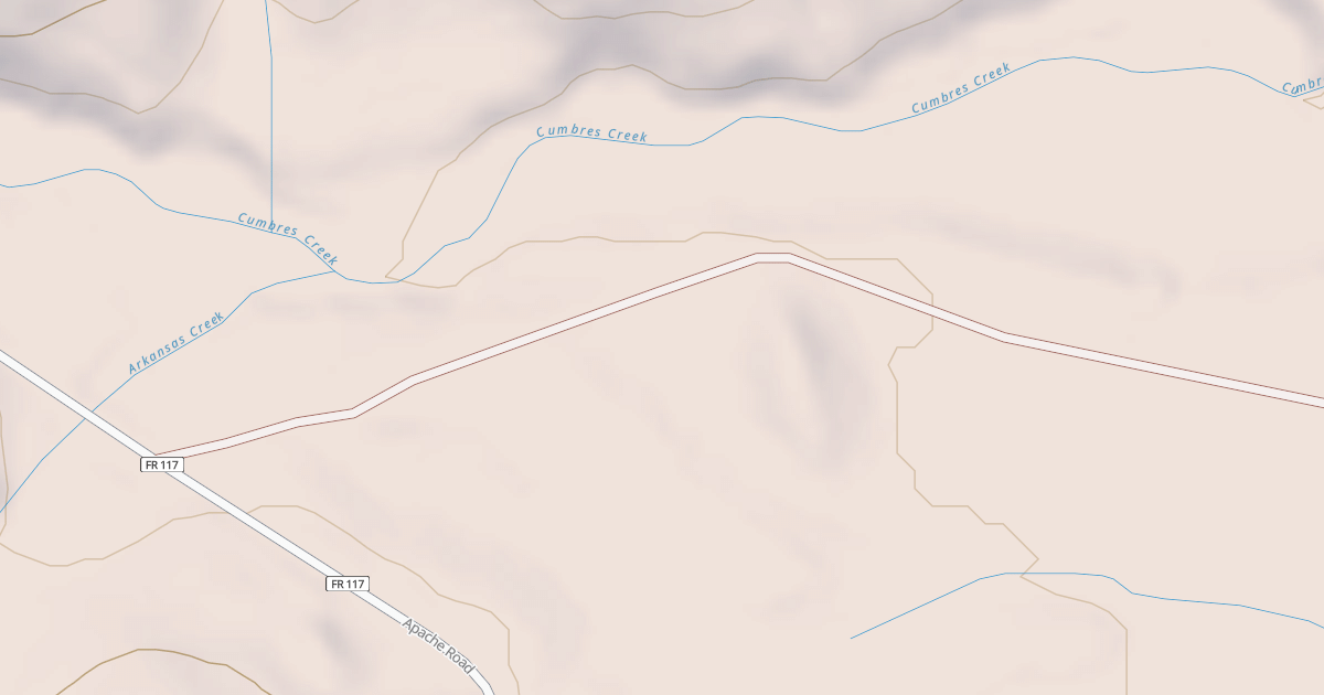 Map preview of GILLELAND