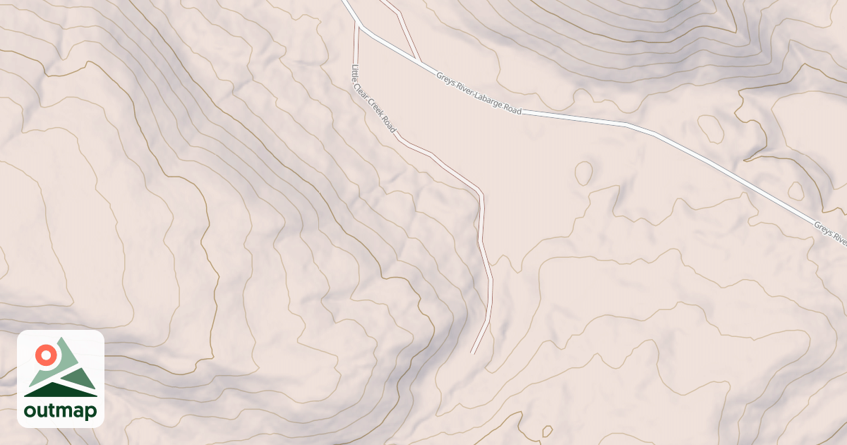 Map of LITTLE CLEAR CREEK