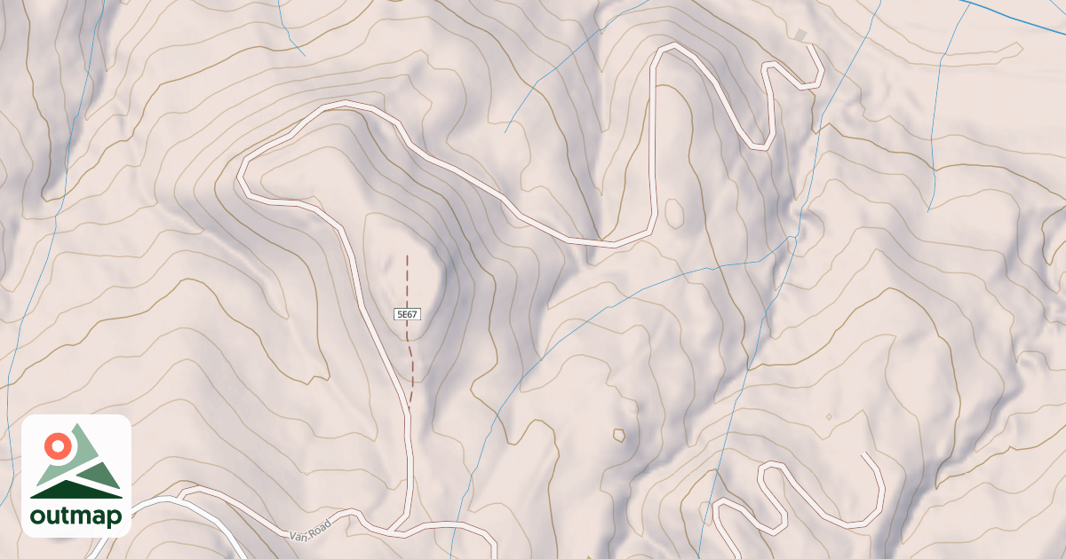 Map of VAN ROAD