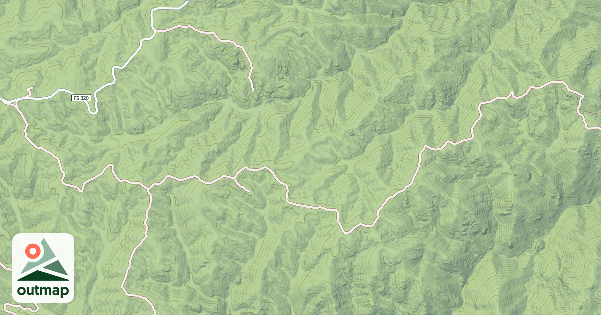 Map of POWERLINE EAST
