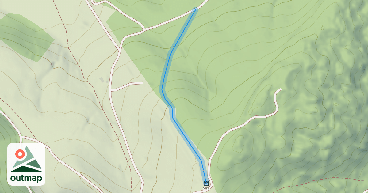 Map of Centaurée