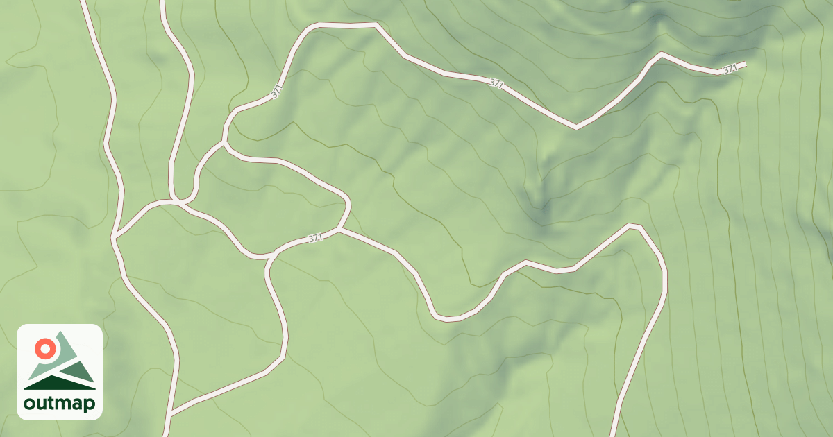 Map of COWBOY MINE SPUR ROAD