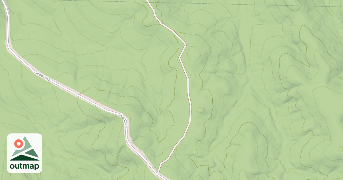 Map of SINKING SHANNON SPUR A