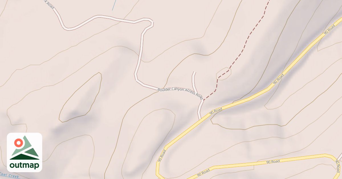 Map of BLM National GTLF Public Motorized Roads 8132c715-872a-45a1-9758-a03f19ecfece