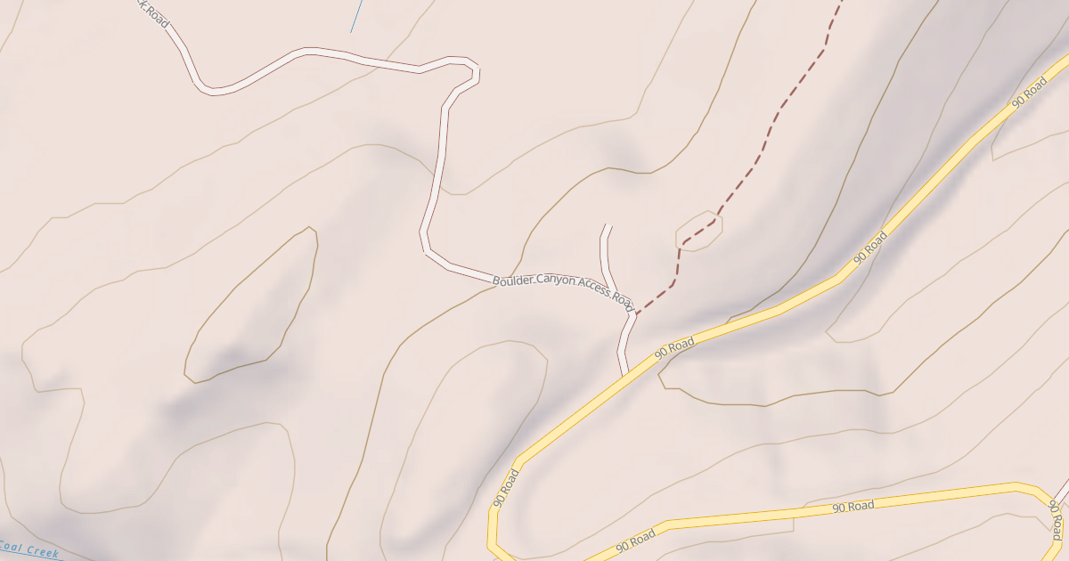 Map preview of BLM National GTLF Public Motorized Roads 8132c715-872a-45a1-9758-a03f19ecfece