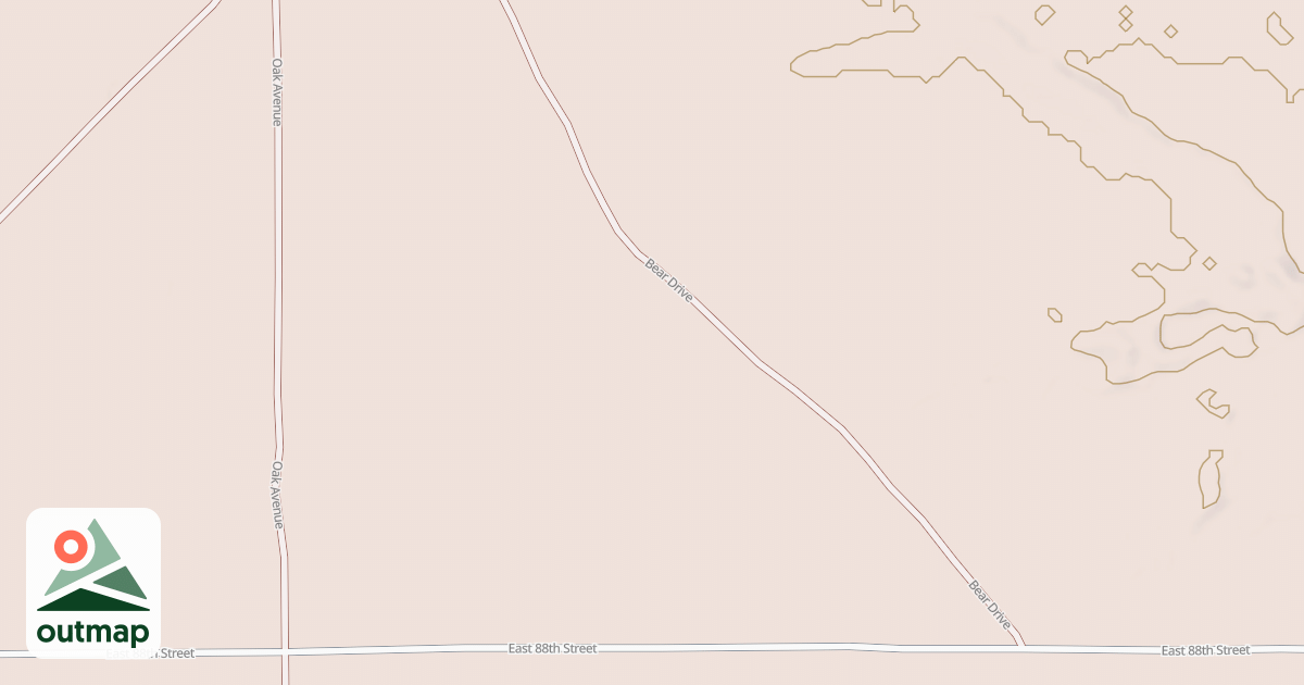 Map of 9207