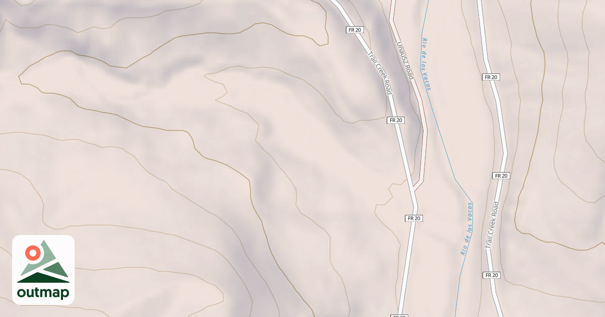 Map of USFS Motor Vehicle Use Map Roads {24C58350-BB8D-437F-9CEB-D9F5AD552F09}