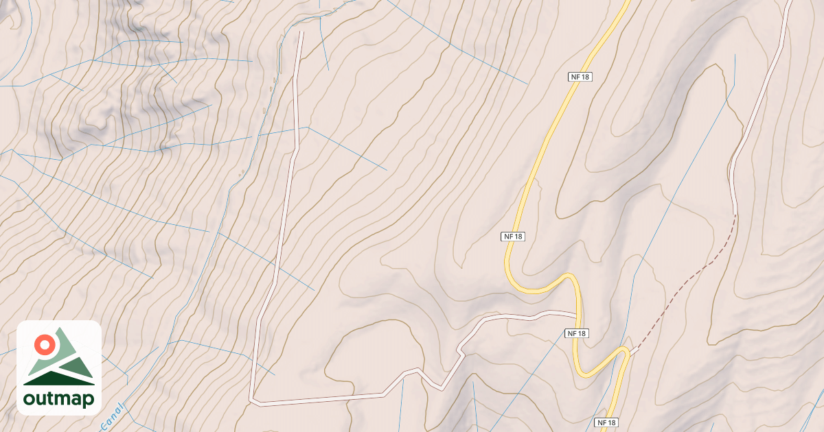 Map of B&S DITCH