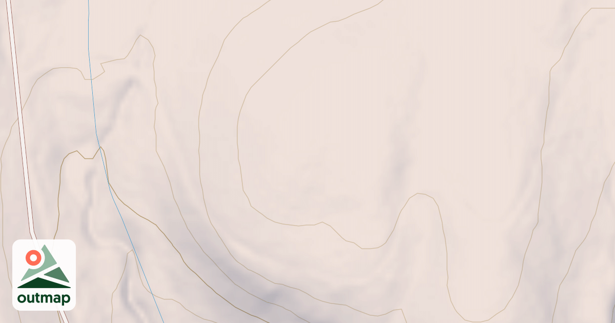 Map of BENNER CREEK NORTH