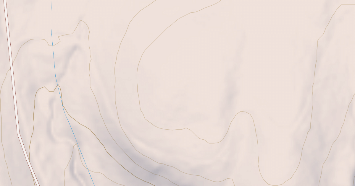 Map preview of BENNER CREEK NORTH