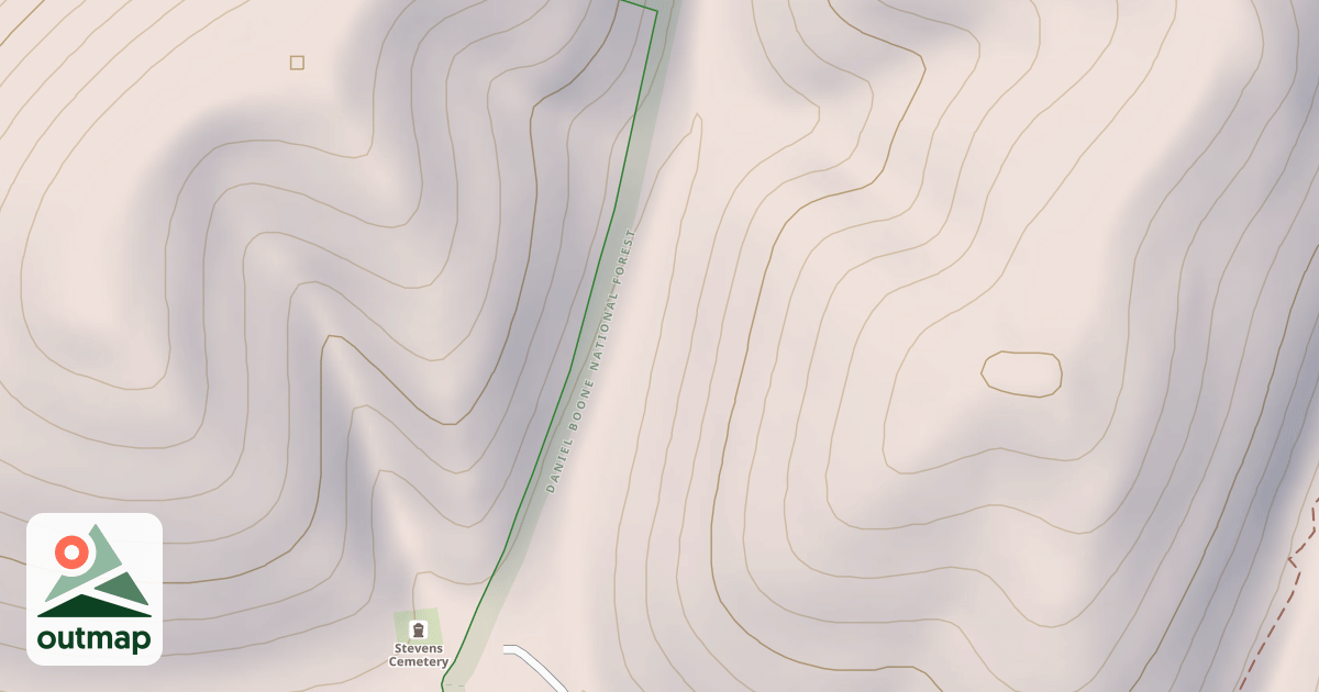 Map of BLIND BR