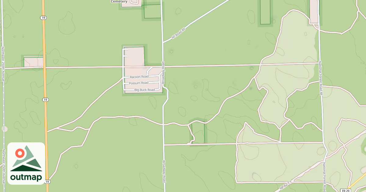 Map of NORFOLK