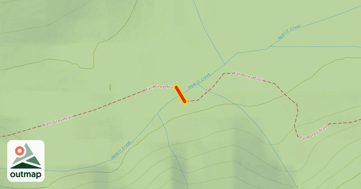 Map of Earl Grey Trail