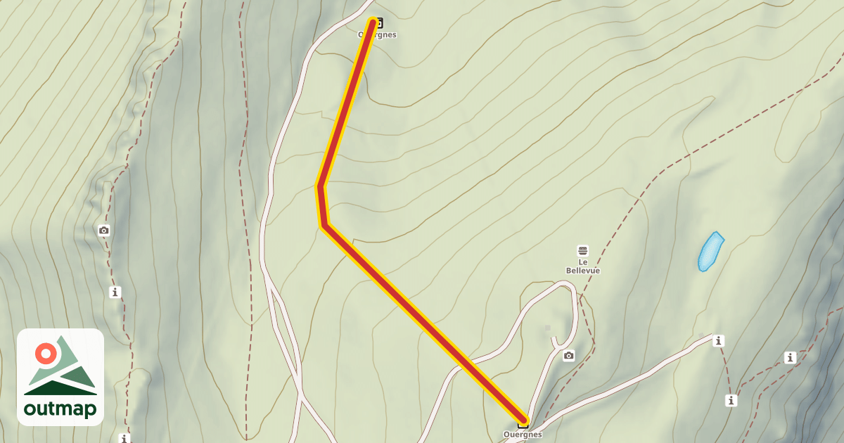 Map of Ouergnes