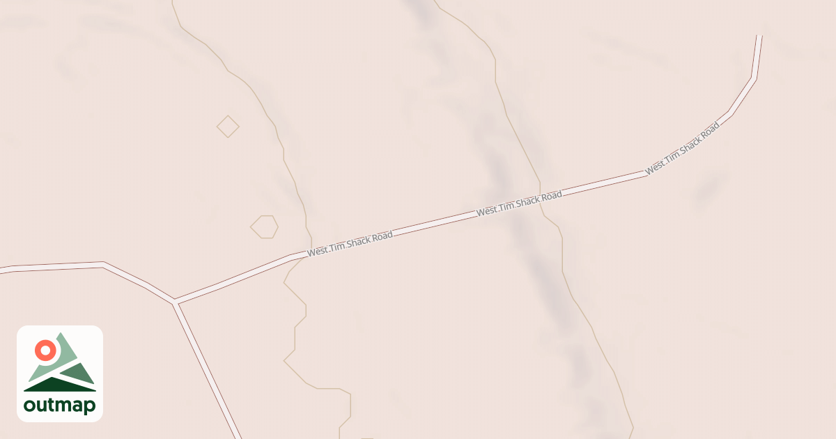 Map of BEAR PEN SPUR A