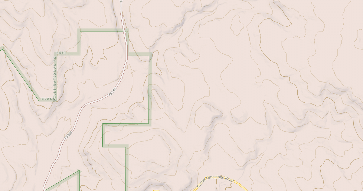 Map preview of CUSTER LIMESTONE BR 2G
