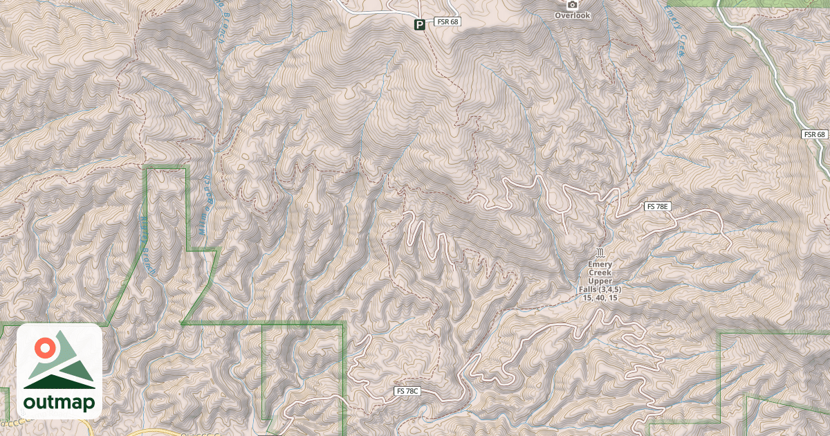 Map of TIBBS ATV TRAIL