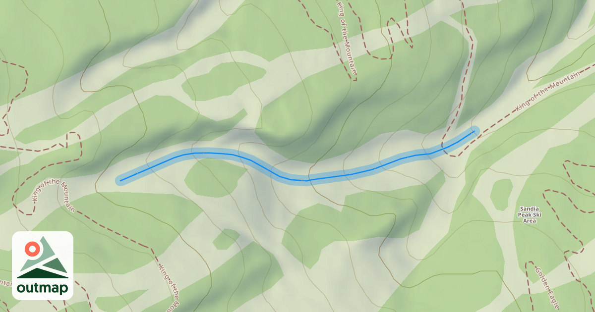 Map of Aspen Bowl