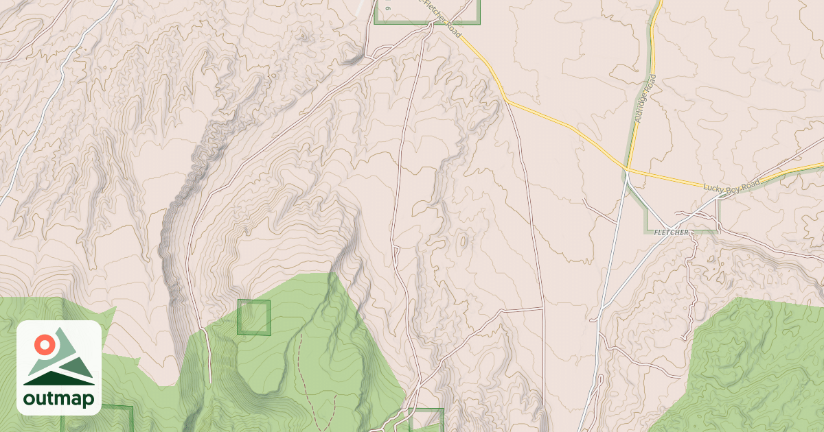 Map of ROUGH ROAD