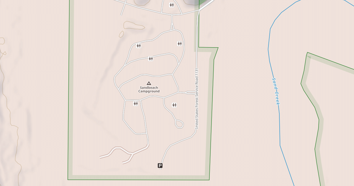 Map preview of FISHERMAN'S DAY USE