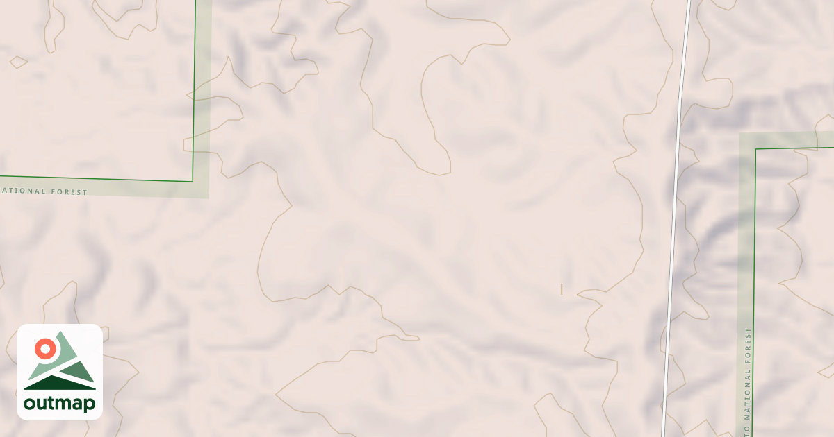 Map of USFS National Forest System Roads {46DA22D6-D8C5-4C60-B4F1-E0A7CB5C13F2}