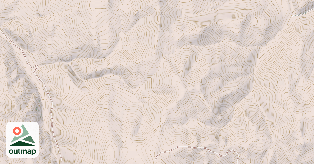 Map of BALDY RIDGE
