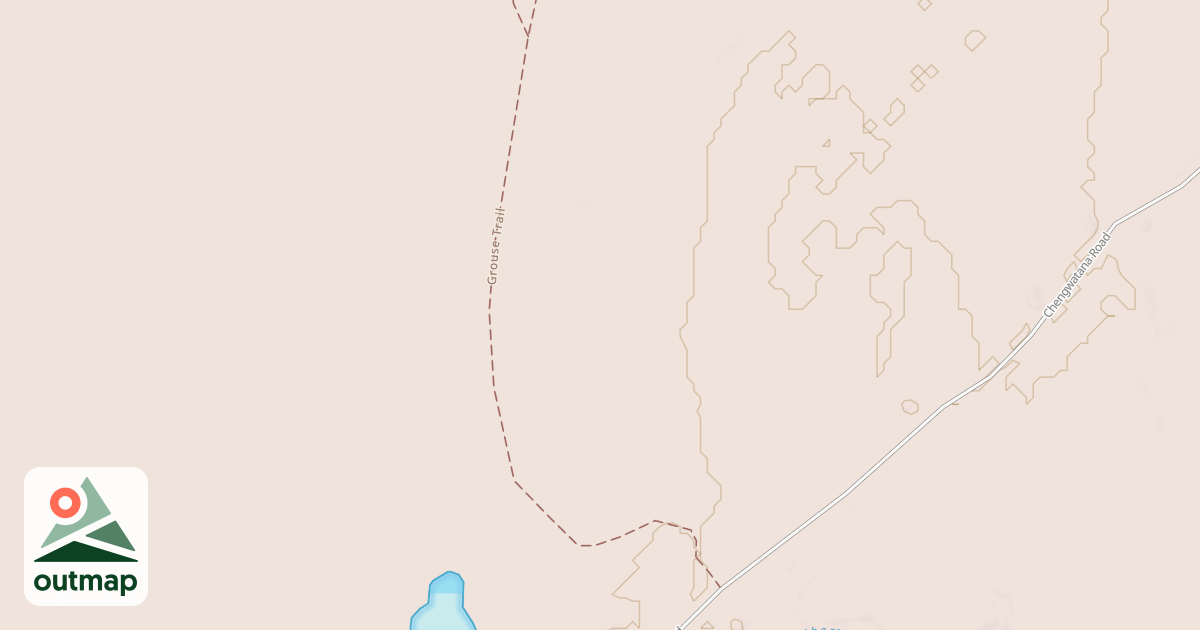 Map of Pine Riders Trail: Chengwatana State Forest