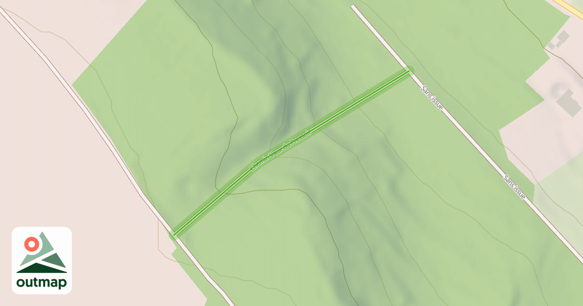 Map of Chemin Vaux du Pressoir