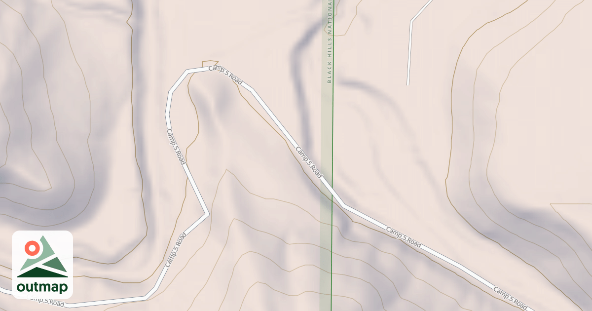 Map of Camp Five 049