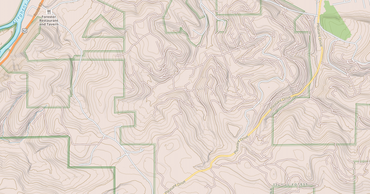Map preview of Rocky Gap Atv Main Loop