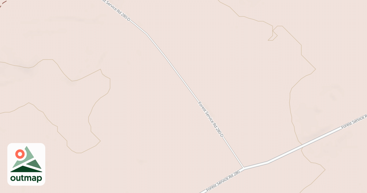 Map of USFS Motor Vehicle Use Map Roads {0811DE1D-EB7F-42CB-B90D-18454163D847}
