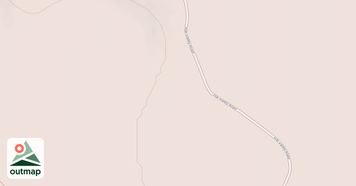 Map of DIAMOND FLAT CORRAL