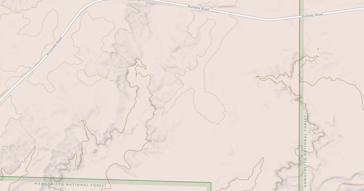 Map preview of USFS National Forest System Roads {C2DFFD61-887D-4ED5-9B39-72A86819E977}