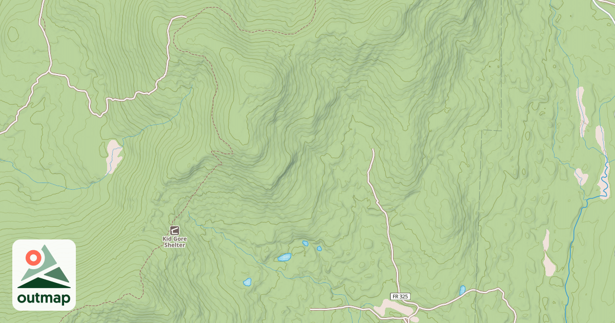 Map of South Mountain