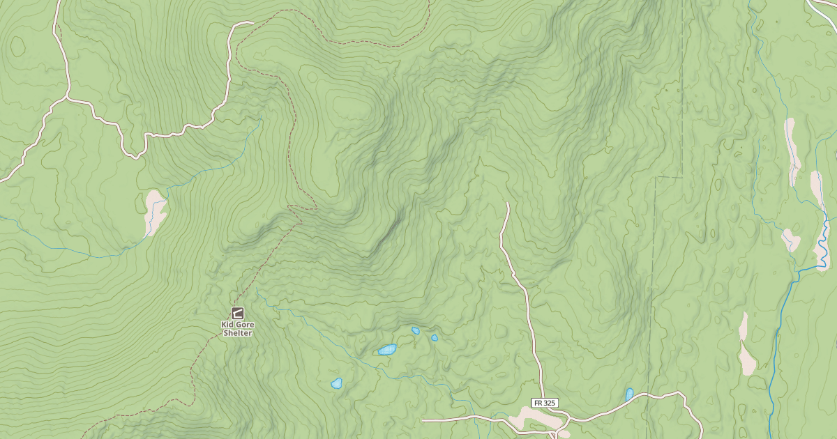 Map preview of South Mountain