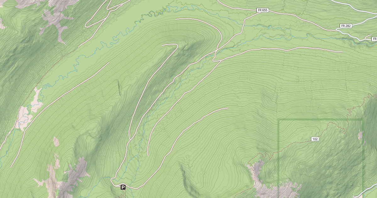 Map preview of HIDDEN LAKE