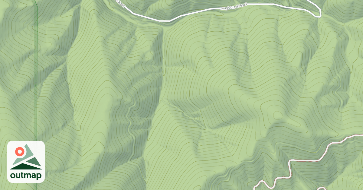 Map of (FDR) TOUGH CREEK