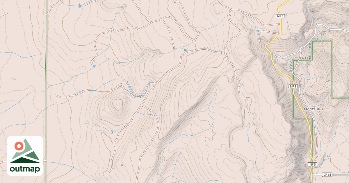 Map of FLOURNOY SWALE