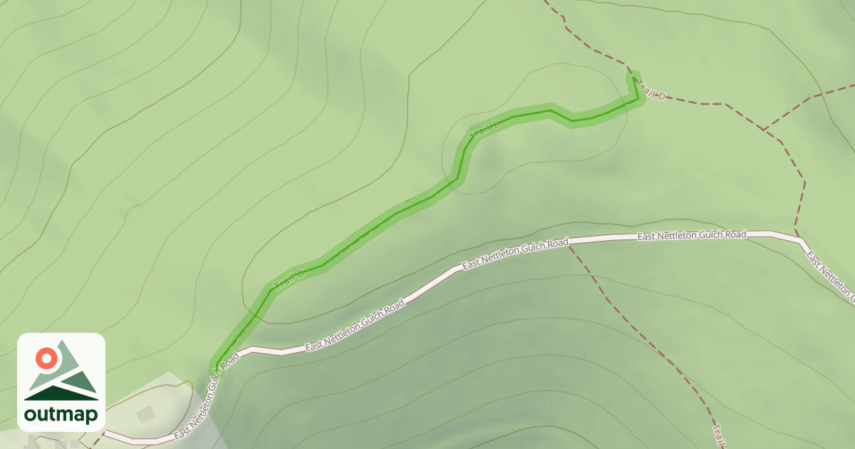 Map of Trail D
